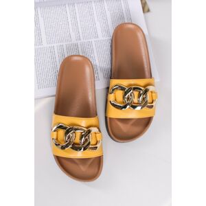 Žluté pantofle Gaudie