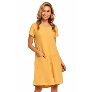 Žlutá těhotenská noční košile TCB9445