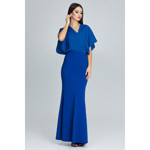 Modré šaty M577
