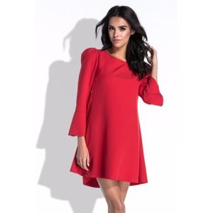 Červené šaty Fobya F454