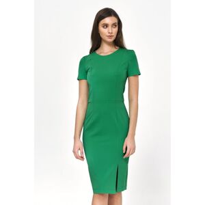 Zelené midi šaty S219