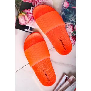 Oranžové pantofle Jodin