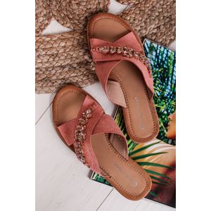 Růžové pantofle Lumia