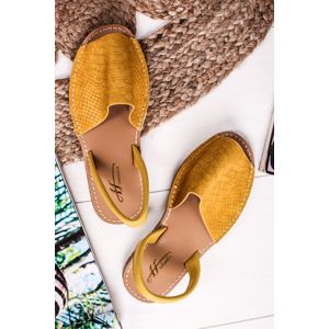 Žluté sandály Granada