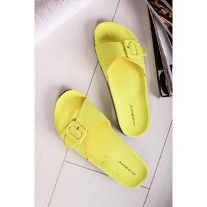Žluté pantofle Celyn