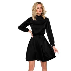 Černé krátké šaty K157