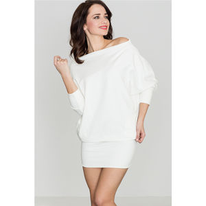 Bílé šaty K254