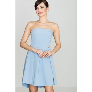 Světle modré šaty K368