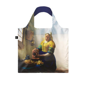 Modro-hnědá taška Loqi Johannes Vermeer The Milkmaid