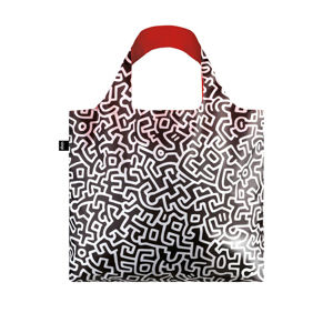Černo-bílá taška Loqi Keith Haring Untitled
