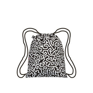 Černo-bílý vak Loqi Keith Haring Untitled