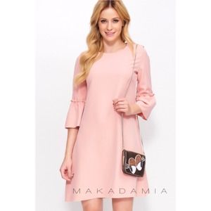 Světle růžové šaty M382