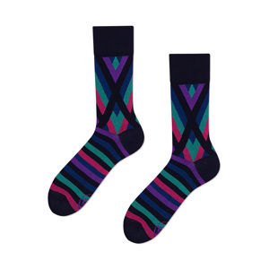 Černé ponožky X-Stripes Dark