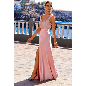 Růžové šaty Melani