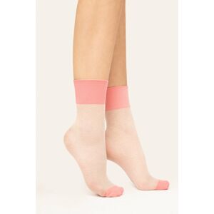 Světle růžové ponožky Mellow 30DEN