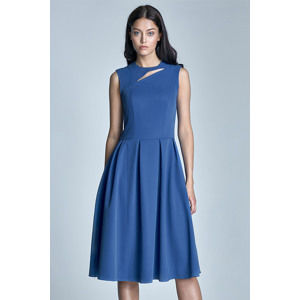 Modré šaty S73