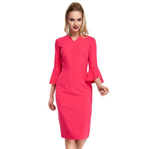 Růžové šaty MOE 299