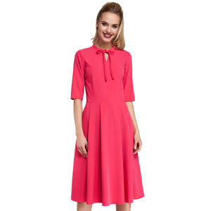 Růžové šaty MOE 298