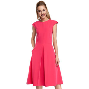 Růžové šaty MOE 296