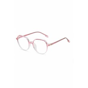 Růžovo-transparentní brýle Ruby