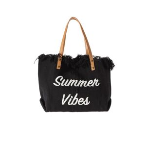Černá plážová kabelka Summer Vibes