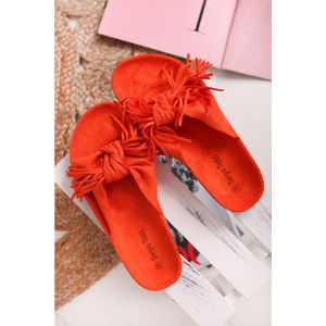 Oranžové pantofle Melody