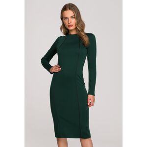 Zelené přiléhavé šaty S314