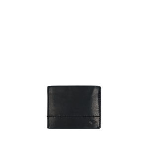 Pánská černá kožená peněženka Kai