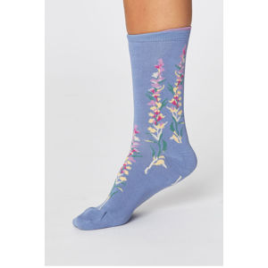 Modré ponožky Florie Super Soft Daisy Socks