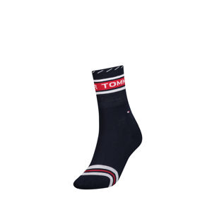 Modro-červené ponožky Logo Sock