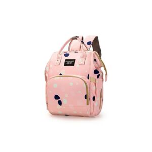 Růžový vzorovaný batoh Melody