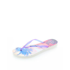 Modro-fialové pantofle Havaianas Slim Paisage