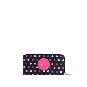 Černo-růžová peněženka Attractive Ania
