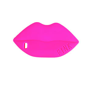 Fuchsiový silikónový kryt Lips pro iPhone 6/6s