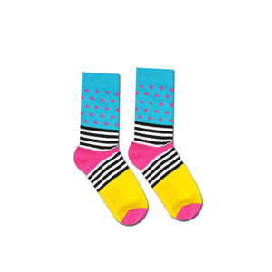Vícebarevné ponožky Pipi